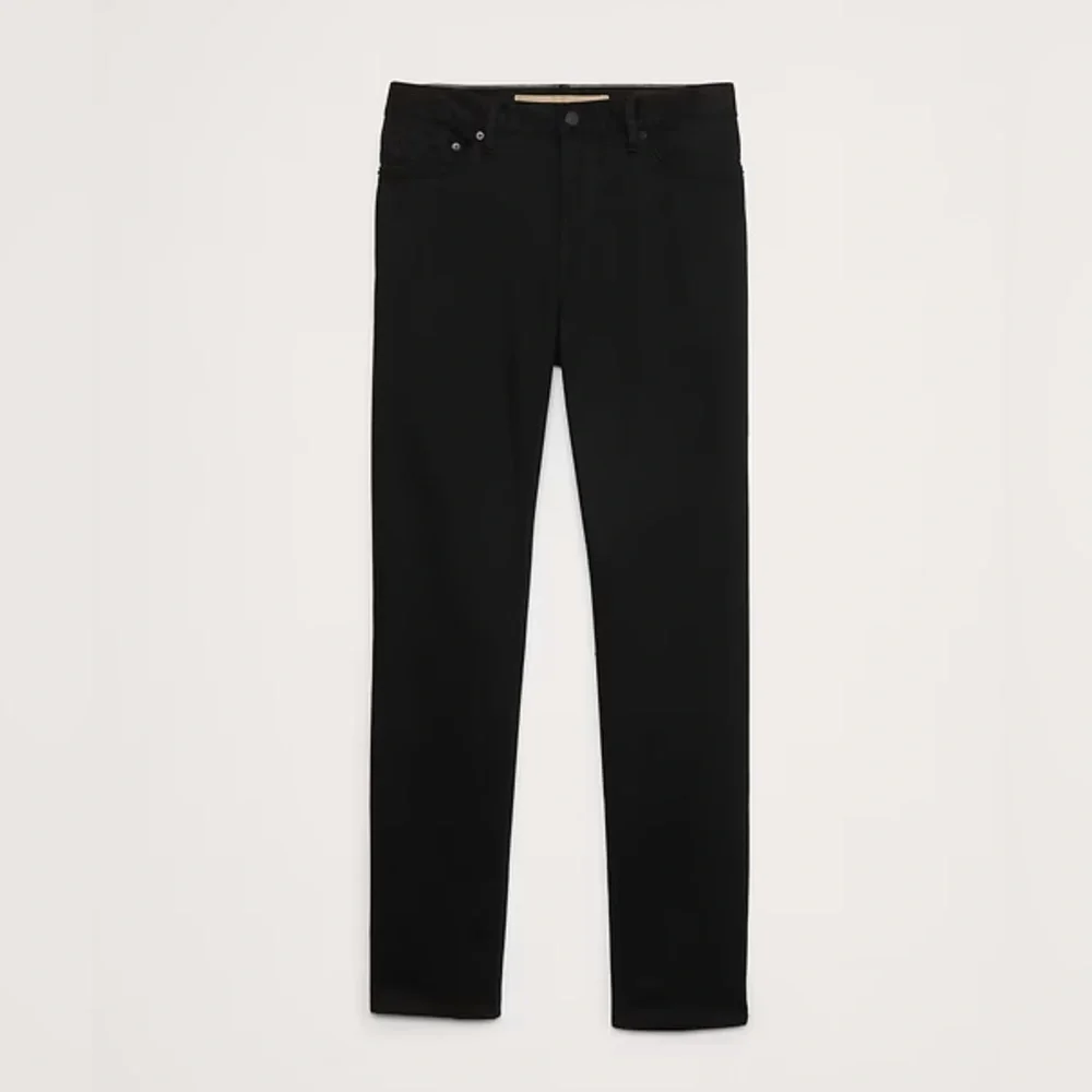 Banana Republic Slim Traveler Pant, Black- Size 32x30
